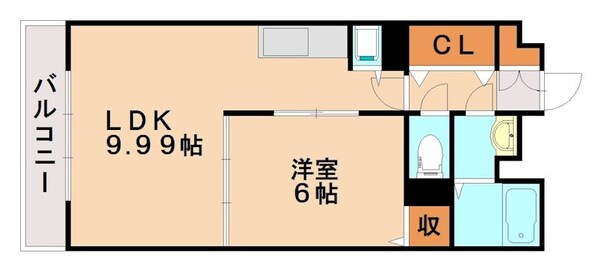 春日駅 徒歩2分 3階の物件間取画像